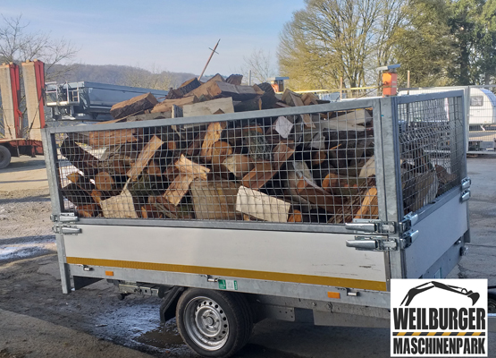 1,5 t Heckkipper Anhänger mieten - Eduard 2615